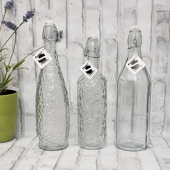 New Style Setter Glass Oil Bottles - Picture 1 of 5
